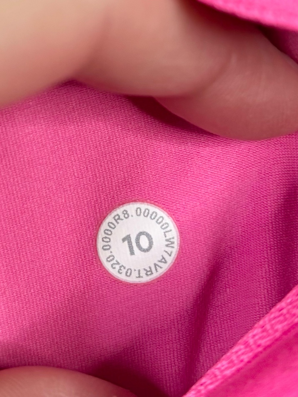 Lululemon Speed Up Short Long *4" Pink Highlight size 10 - Picture 7 of 8